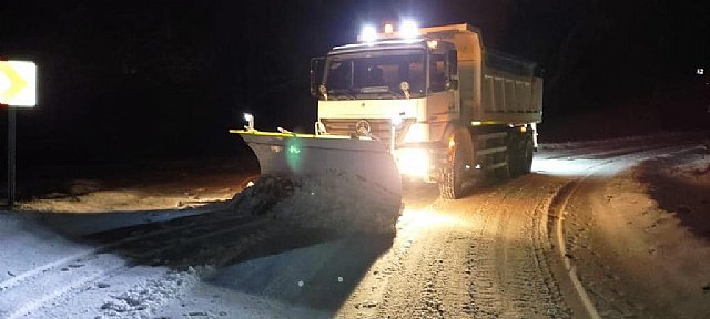 Beyda� Belediyesi karla m�cadeleye devam ediyor