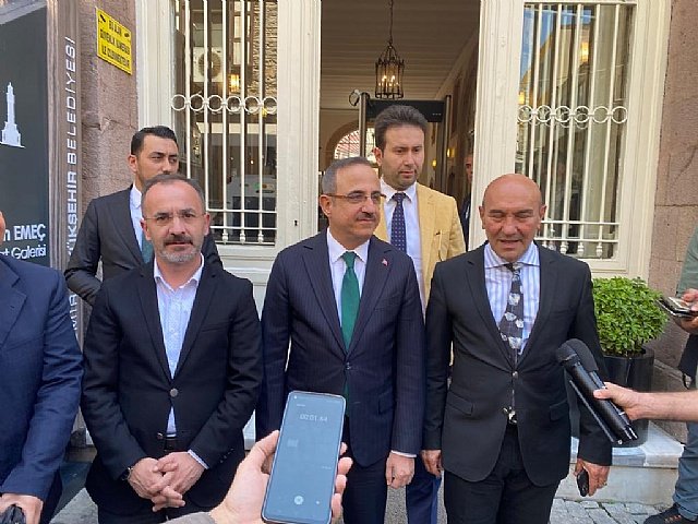 Soyer ve S�rekli bir araya geldi; Masada Bamane �ukuru ve Mezarl�klar sorunu var