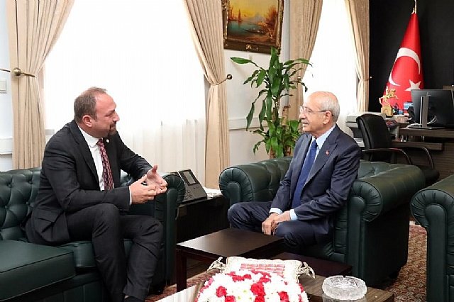 Ba�kan G�mr�k���den CHP Lideri�ne Ziyaret!